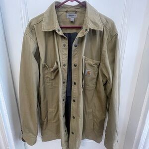 Carhartt Men’s blanket-lined jacket size large
